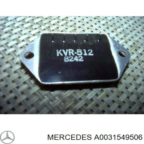 A0031549506 Mercedes реле-регулятор генератора, (реле зарядки)