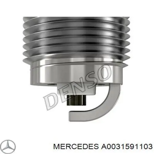 Купити A0031591103 Mercedes Свічка запалювання
