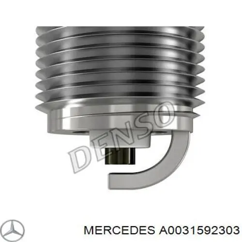 Свічки автомобільні Mercedes A0031592303 ціна, від 2.42 USD