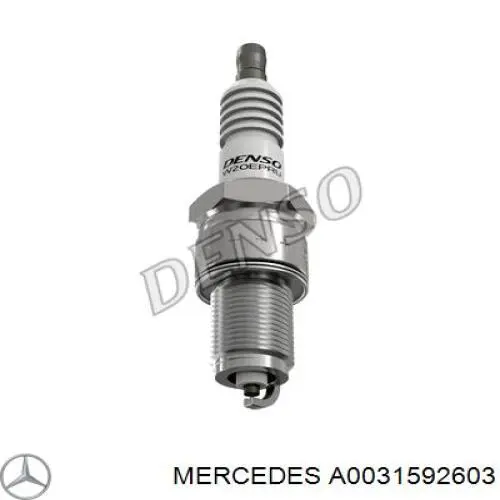 Свічки автомобільні Mercedes A0031592603 ціна, від 2.99 USD