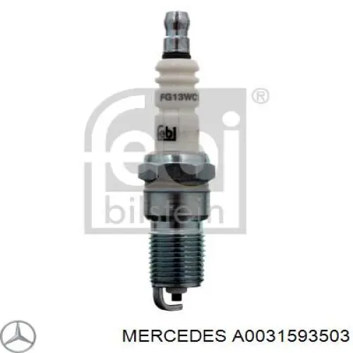 A0031593503 Mercedes Свіча запалювання