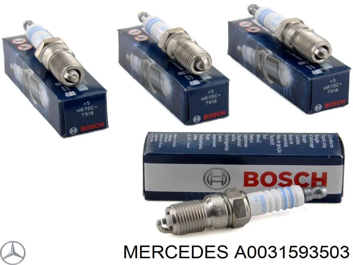 Купити A0031593503 Mercedes Свічка запалювання