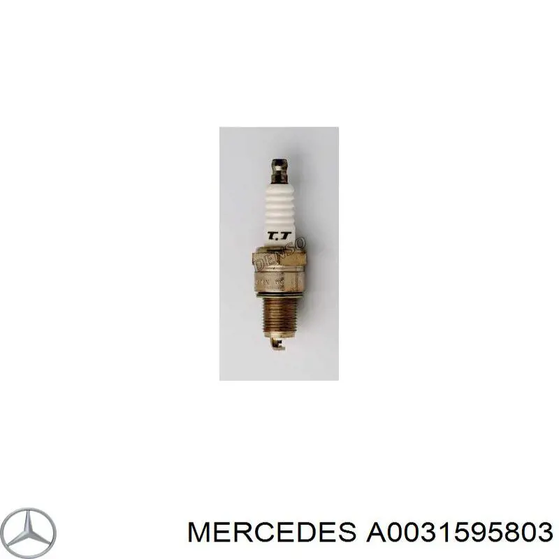 Свічки автомобільні Mercedes A0031595803 ціна, від 2.80 USD