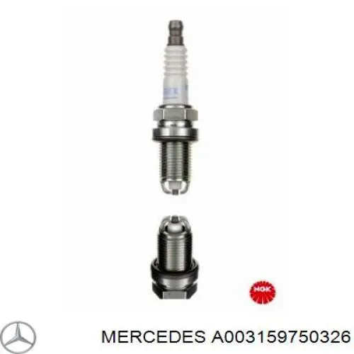 Купити A003159750326 Mercedes Свічка запалювання