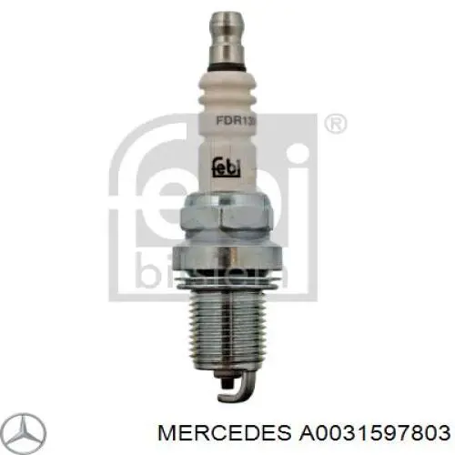 Свічки автомобільні Mercedes A0031597803 ціна, від 3.15 USD