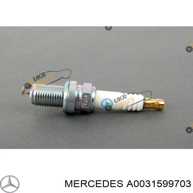 Свічки автомобільні Mercedes A0031599703 ціна, від 13.37 USD