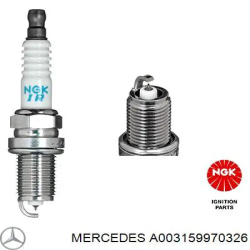 Свіча запалювання A003159970326 Mercedes