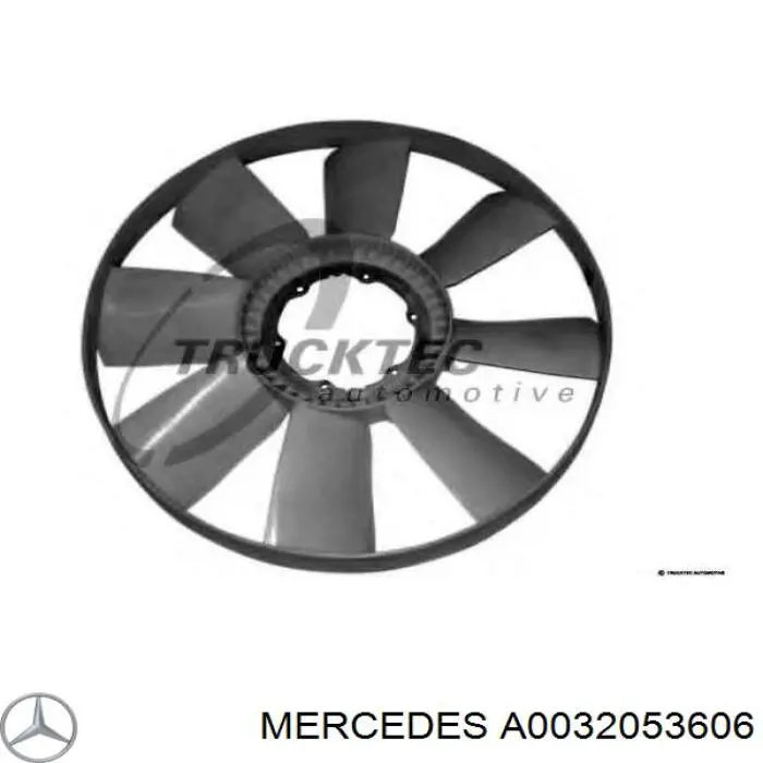 A0032053606 Mercedes Гідромуфта приводу вентилятора