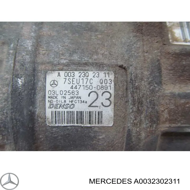 A0032302311 Mercedes компресор кондиціонера