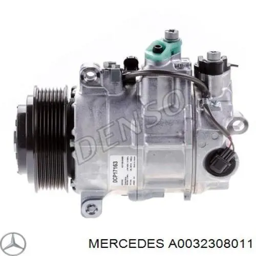 Компресор системи кондиціювання Mercedes A0032308011 ціна, від 190.04 USD