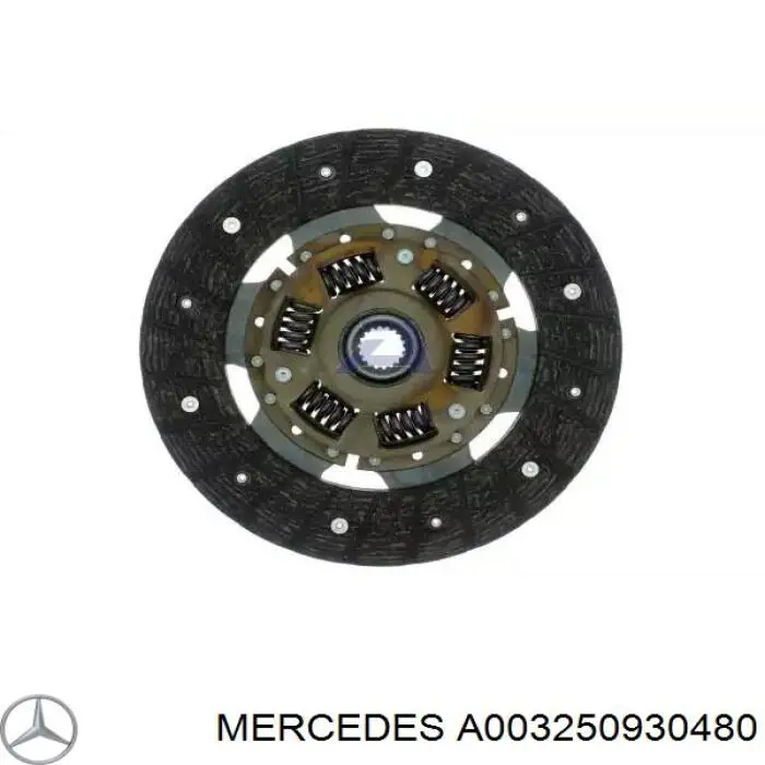 Пелюстковий кошик зчеплення Mercedes A003250930480 ціна, від 189.67 USD