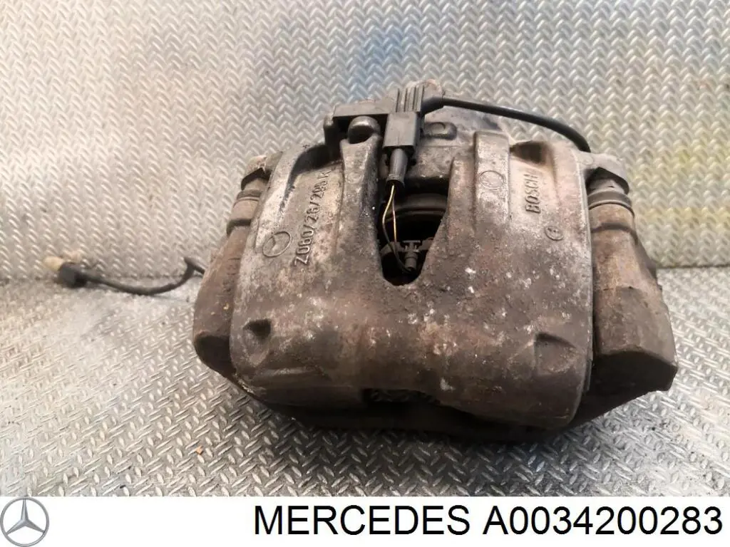 Супорт гальмівний передній правий Mercedes A0034200283 ціна, від 28.12 USD