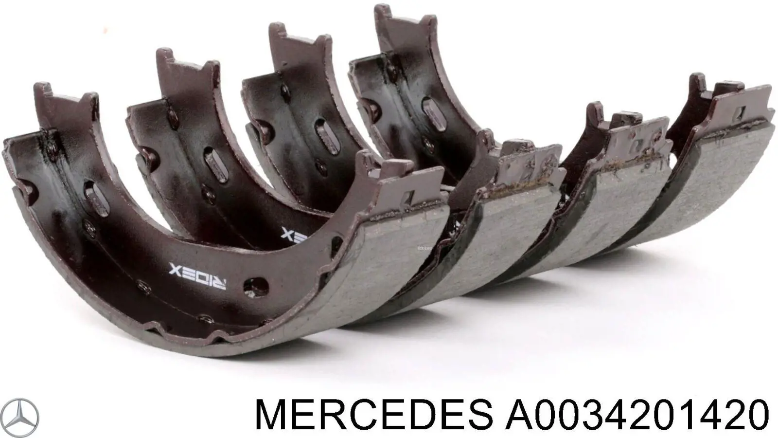Купити A0034201420 Mercedes Гальмівні колодки гальма стоянки