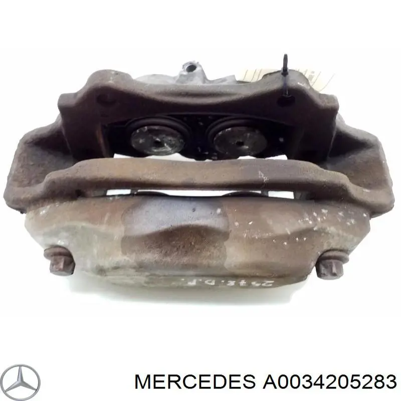 Супорт гальмівний передній правий Mercedes A0034205283 ціна, від 34.17 USD