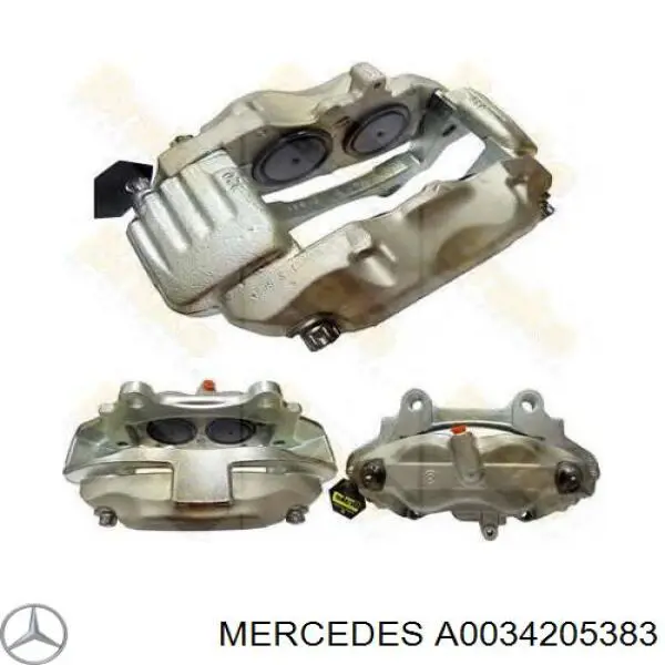 Купити A0034205383 Mercedes Супорт гальмівний передній лівий