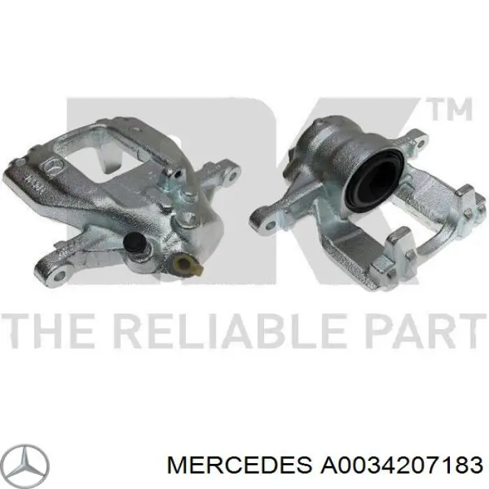 Купити A0034207183 Mercedes Супорт задній лівий
