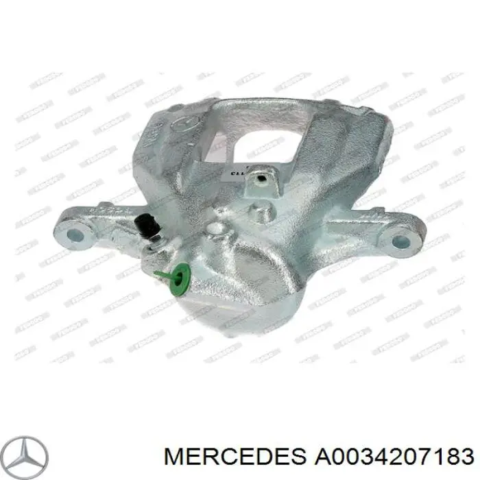 A0034207183 Mercedes супорт гальмівний задній лівий