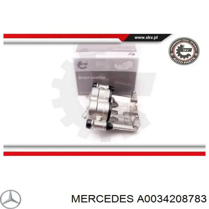 Супорт гальмівний передній лівий A0034208783 Mercedes