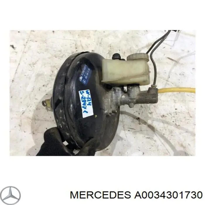 Підсилювач гальм вакуумний на Mercedes C-Class (W202)