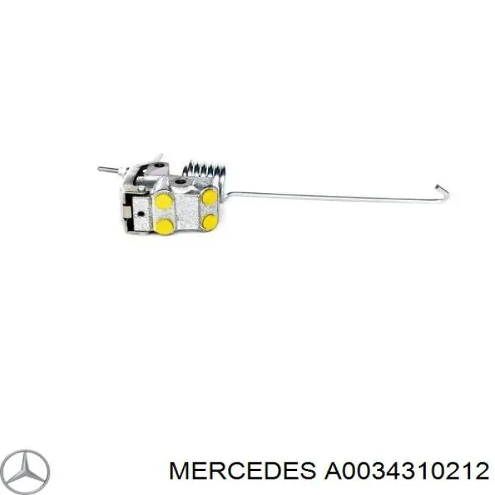 A0034310212 Mercedes регулятор тиску гальм/регулятор гальмівних сил