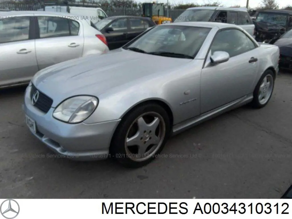 A0034310312 Mercedes Блок управління АБС (ABS)