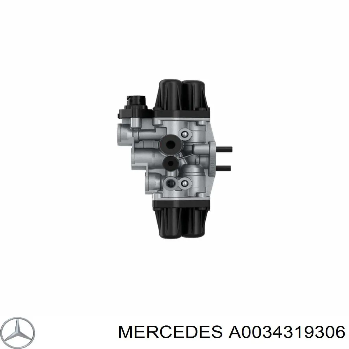 A0034319306 Mercedes Клапан обмеження тиску пневмосистеми