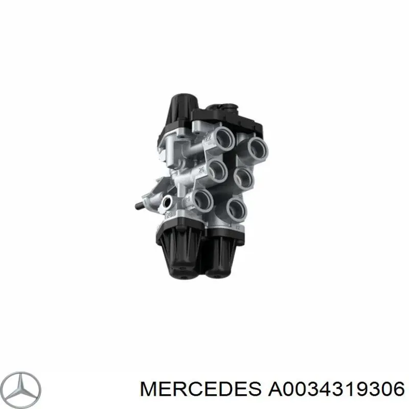Клапан обмеження тиску пневмосистеми Mercedes A0034319306 ціна, від 152.55 USD