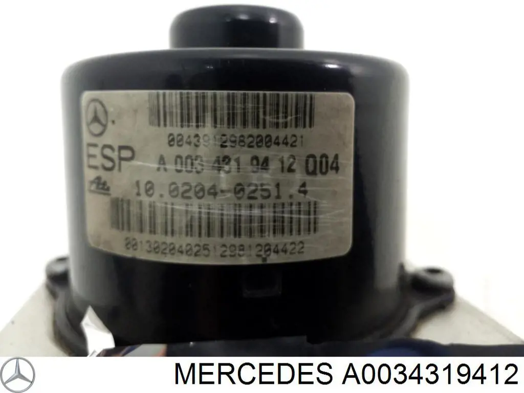 Купити A0034319412 Mercedes Гідроблок АБС