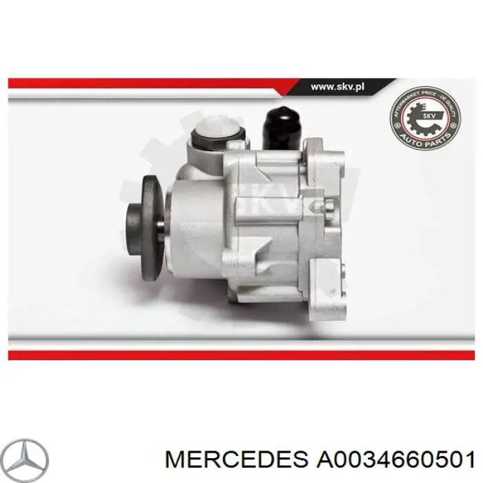 Насос ГУР 34660601 Mercedes