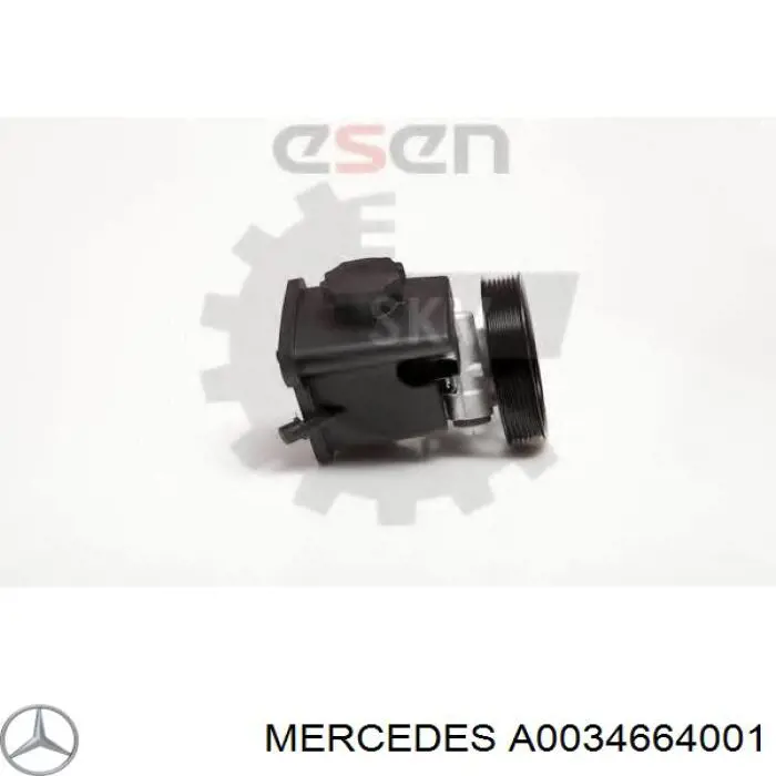 Насос ГПК Mercedes A0034664001 ціна, від 102.36 USD