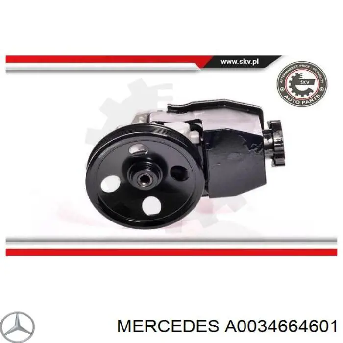 Насос ГПК Mercedes A0034664601 ціна, від 84.46 USD