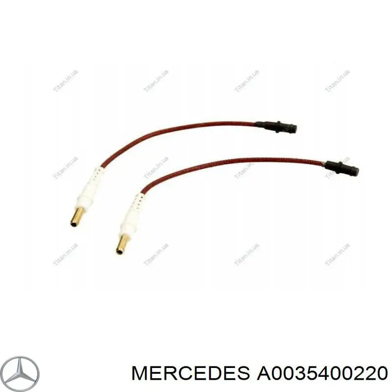 A0035400220 Mercedes Датчик зносу гальмівних колодок, задній