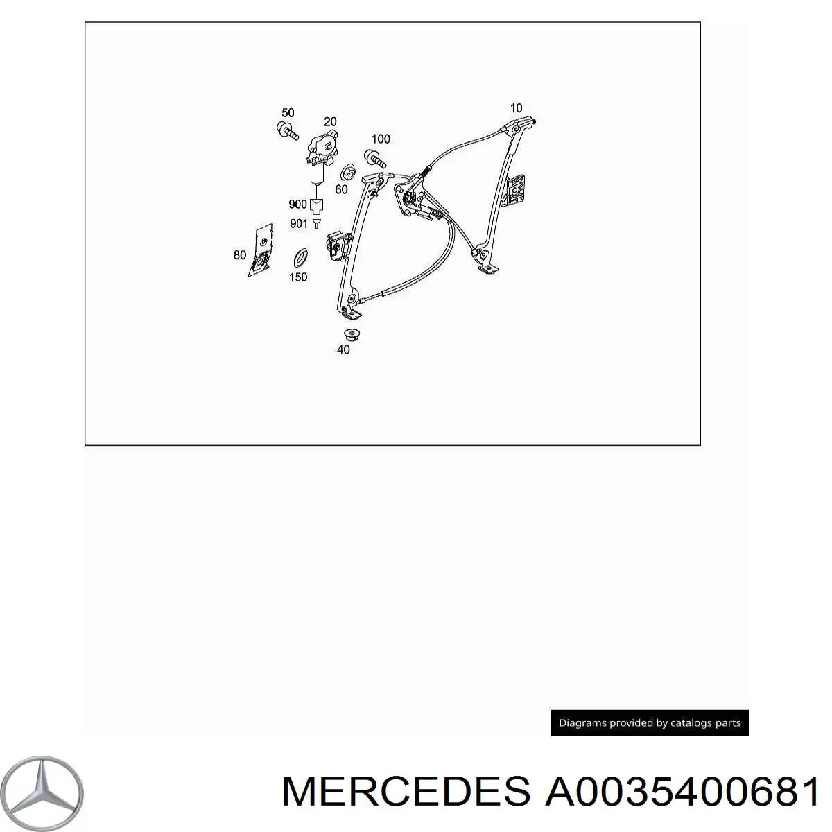  Mercedes A0035400681 ціна, від 2.53 USD