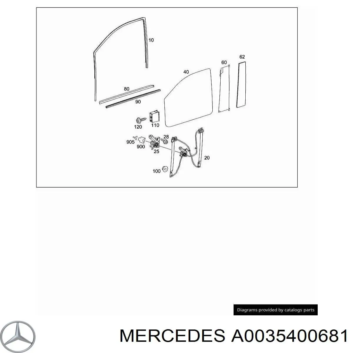  A0035400681 Mercedes