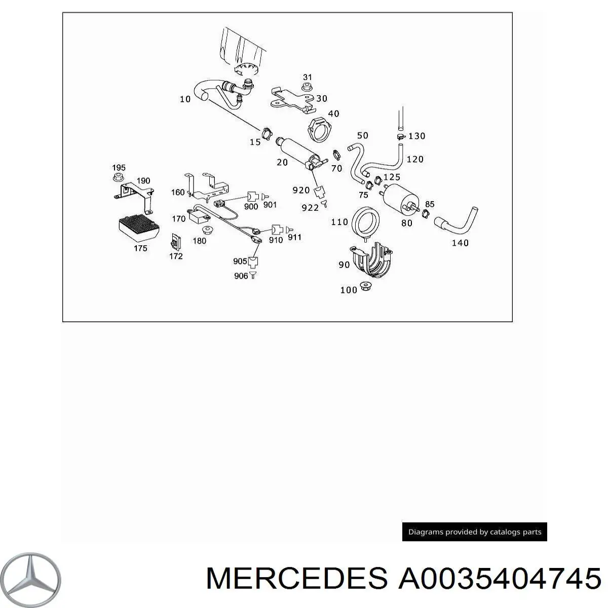  A0035404745 Mercedes