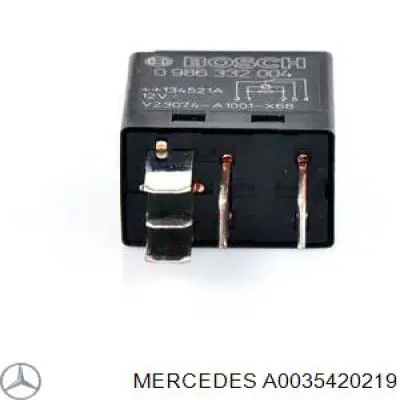 Реле електричне багатофункціональне A0035420219 Mercedes