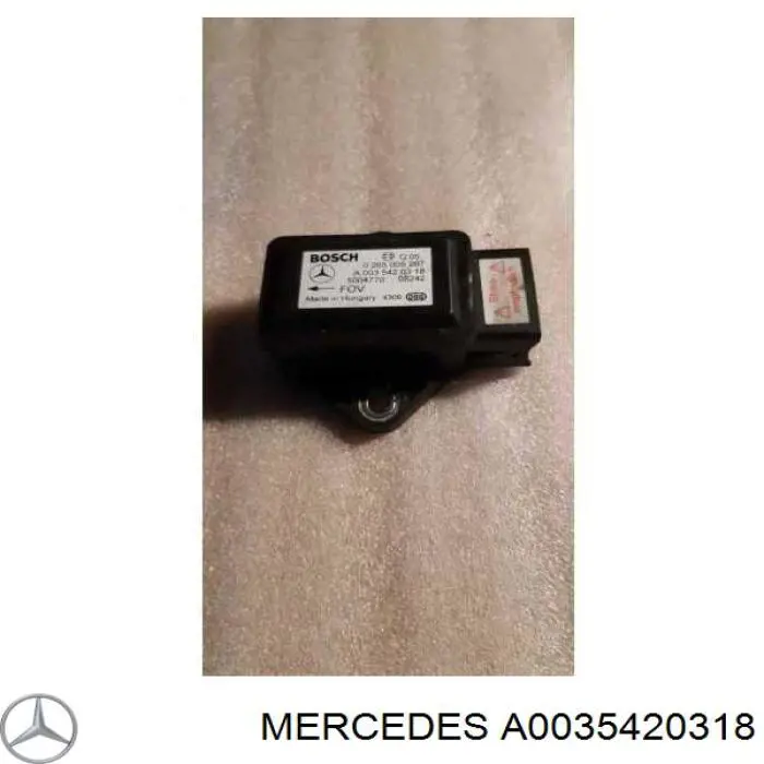 A0035420318 Mercedes датчик поперечного прискорення (esp)