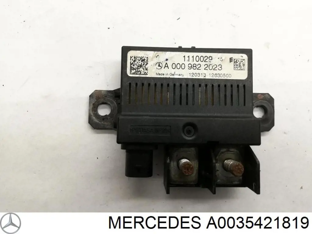 A0035421819 Mercedes Реле високого струму
