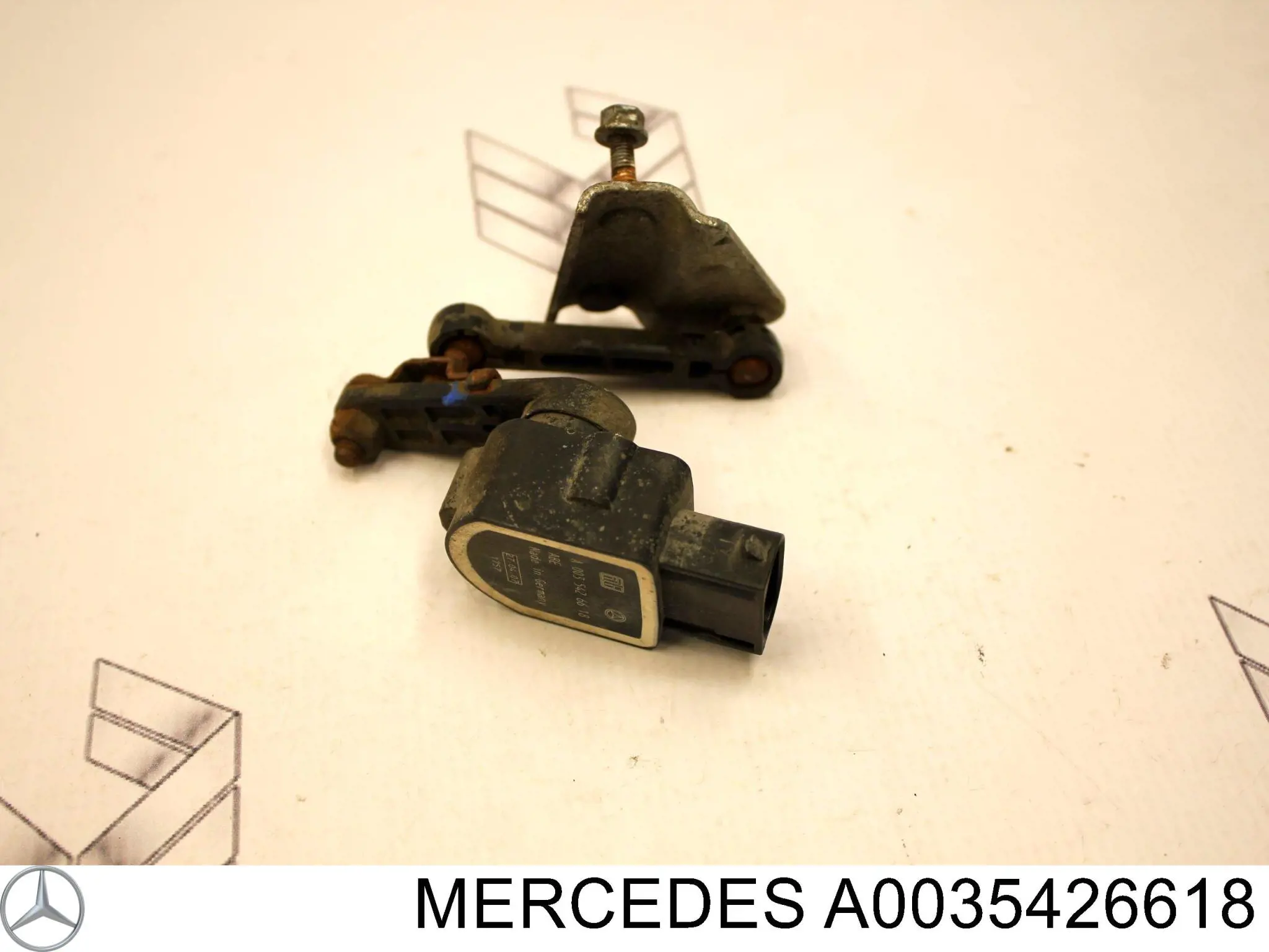 0035426618 Mercedes датчик рівня положення кузова, передній