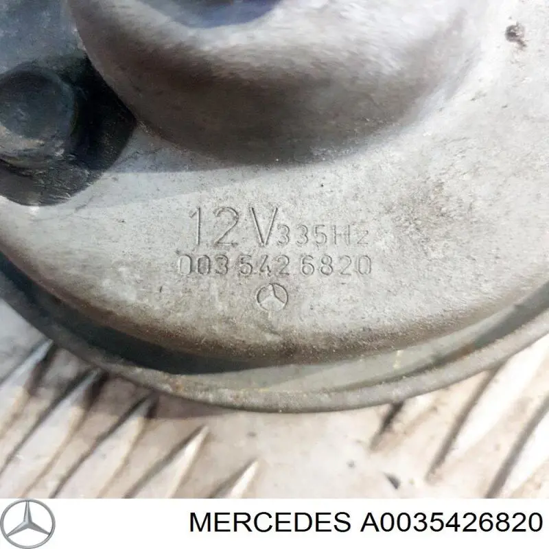 Купити A0035426820 Mercedes Сигнал звукової, клаксон