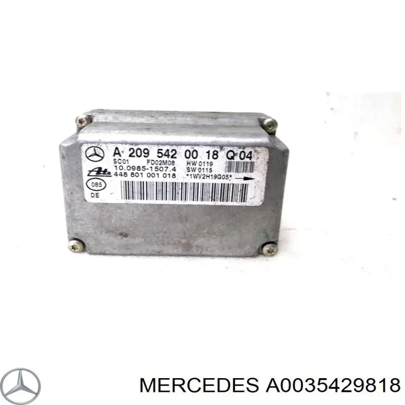 Купити A0035429818 Mercedes Датчик поперечного прискорення (ESP)