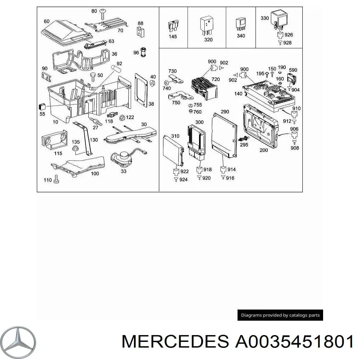  A0035451801 Mercedes