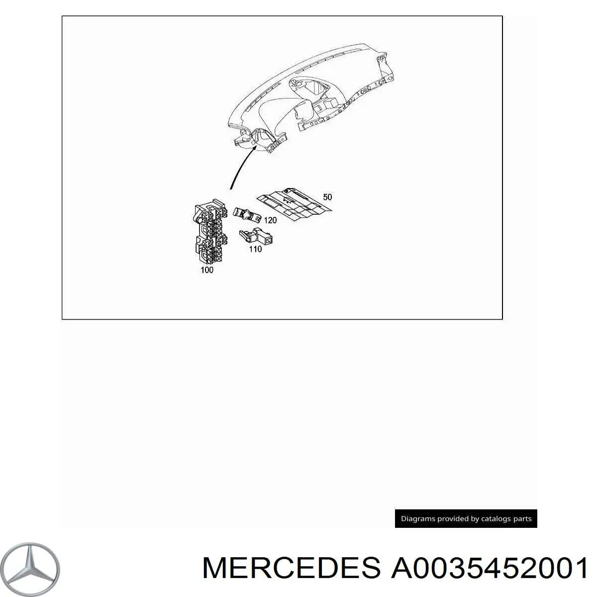  A0035452001 Mercedes