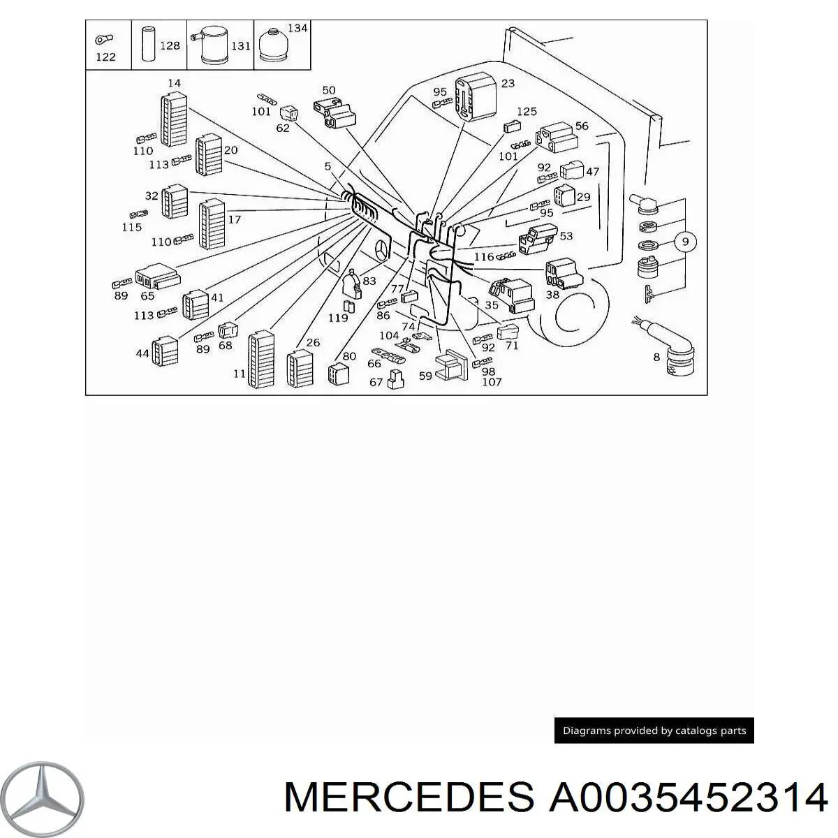 Реле свічок накалу на Mercedes Benz Truck TRUCK ATEGO II 
