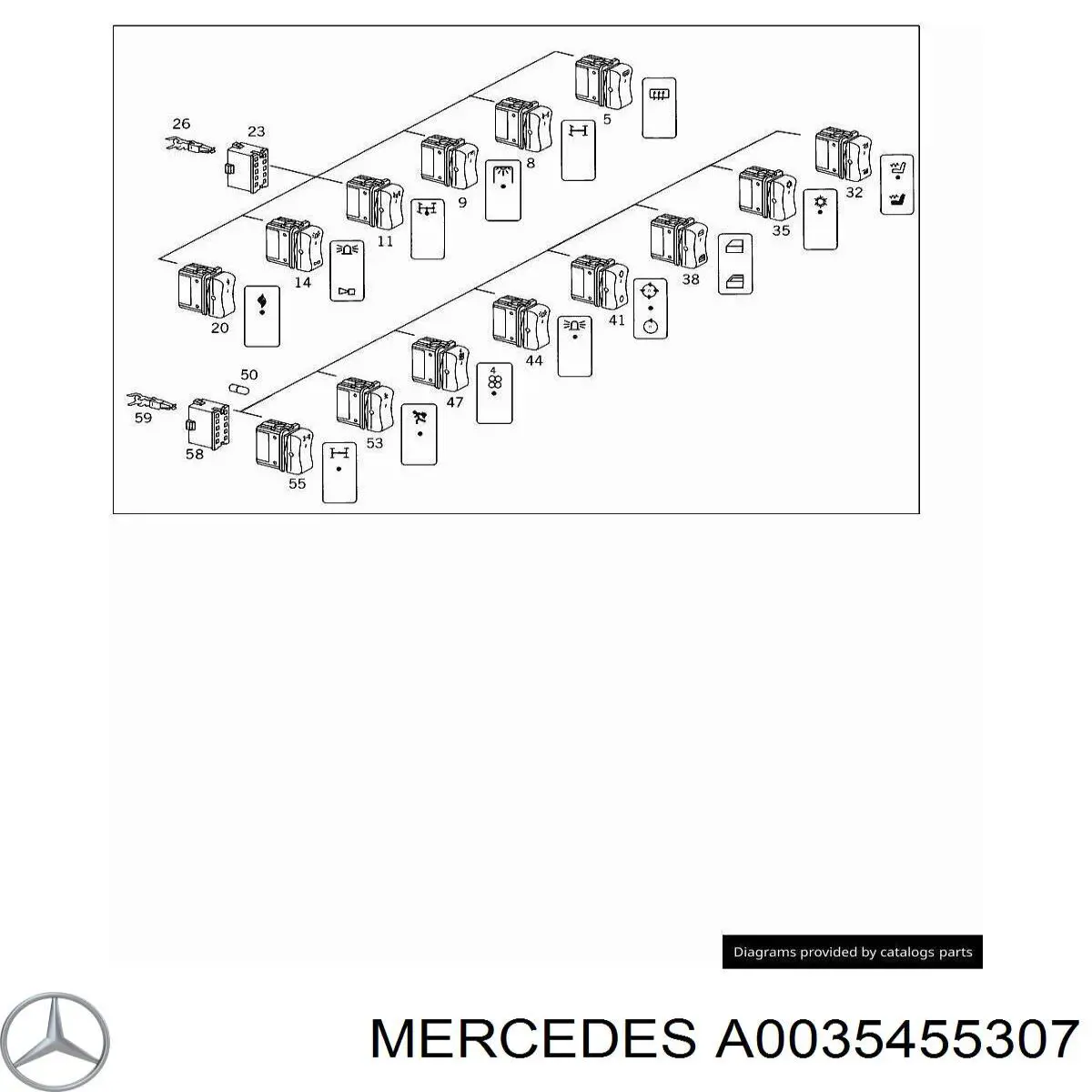  0035455307 Mercedes