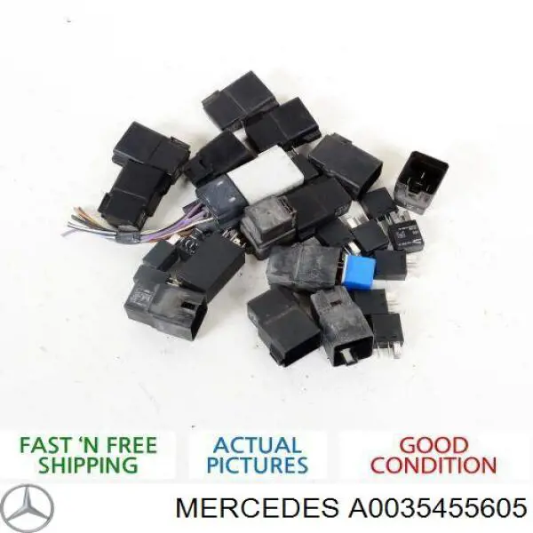Реле кондиціонера Mercedes A0035455605 ціна, від 50.67 USD