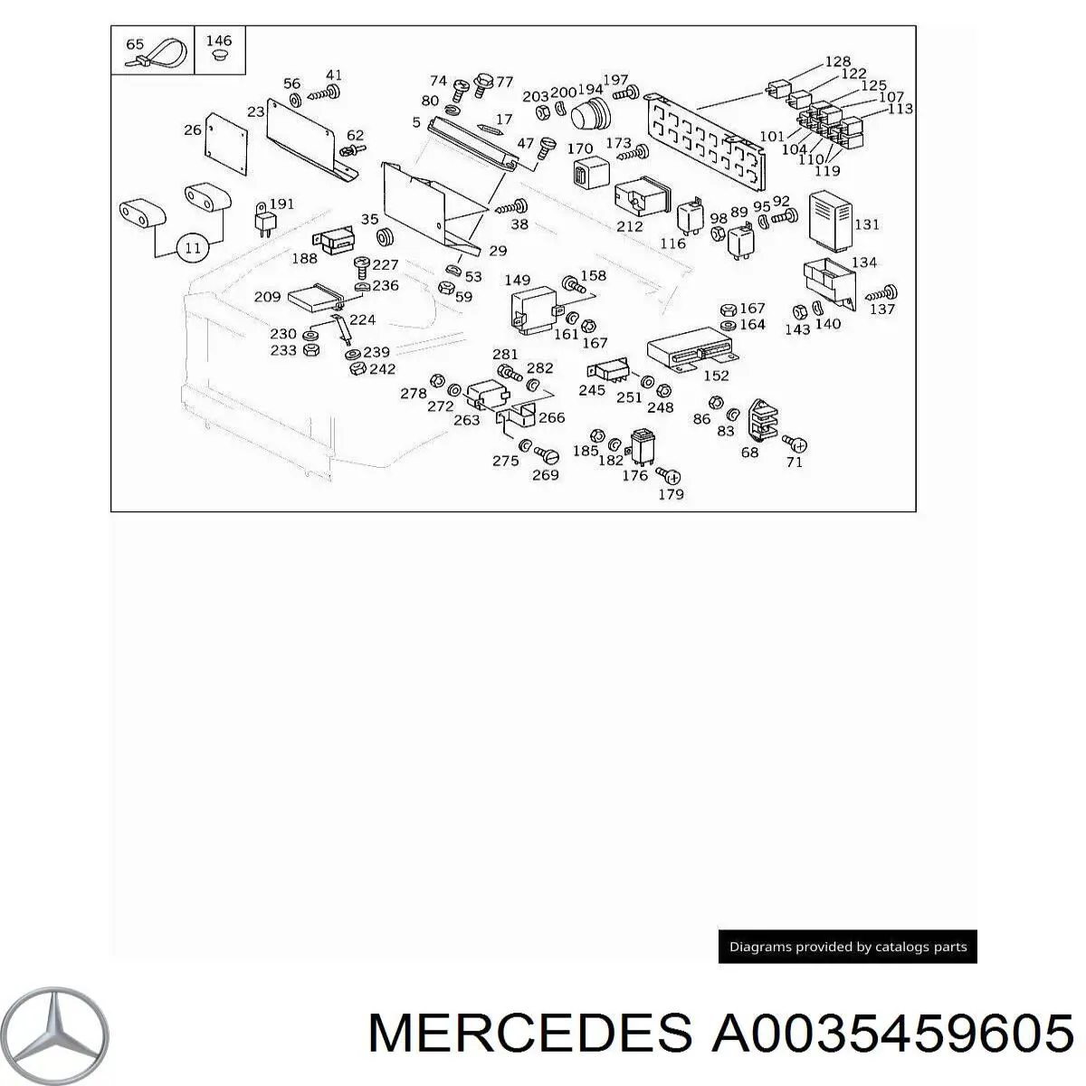  A0035459605 Mercedes