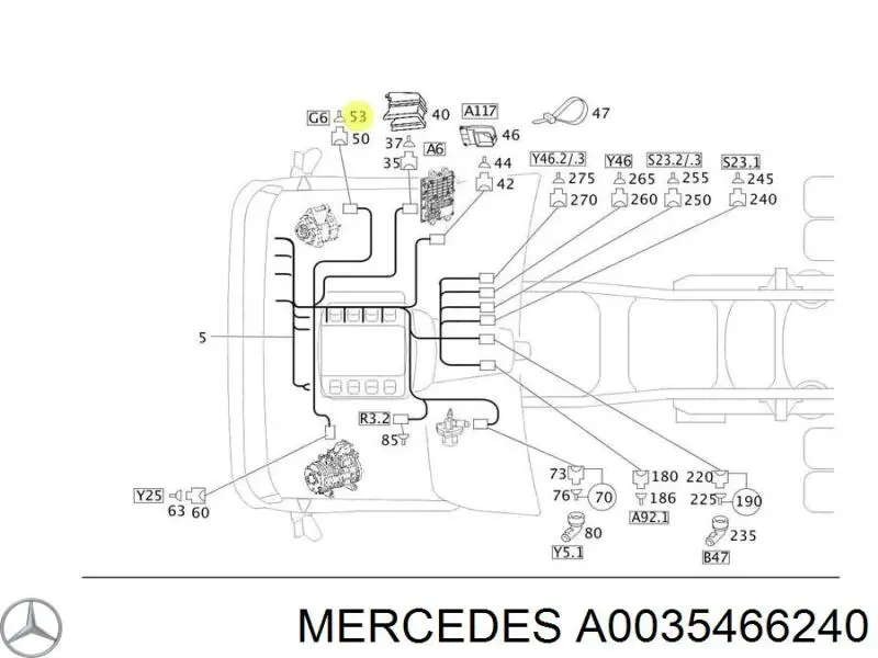 A0035466240 Mercedes 