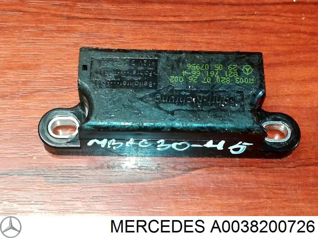 A0038200726 Mercedes