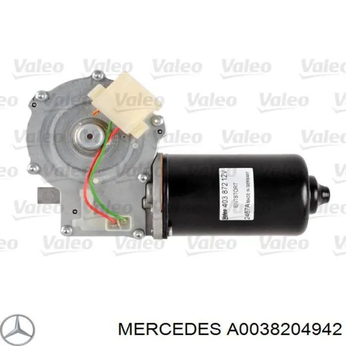 Мотор двірника VALEO 403872 ціна, від 229.55 USD